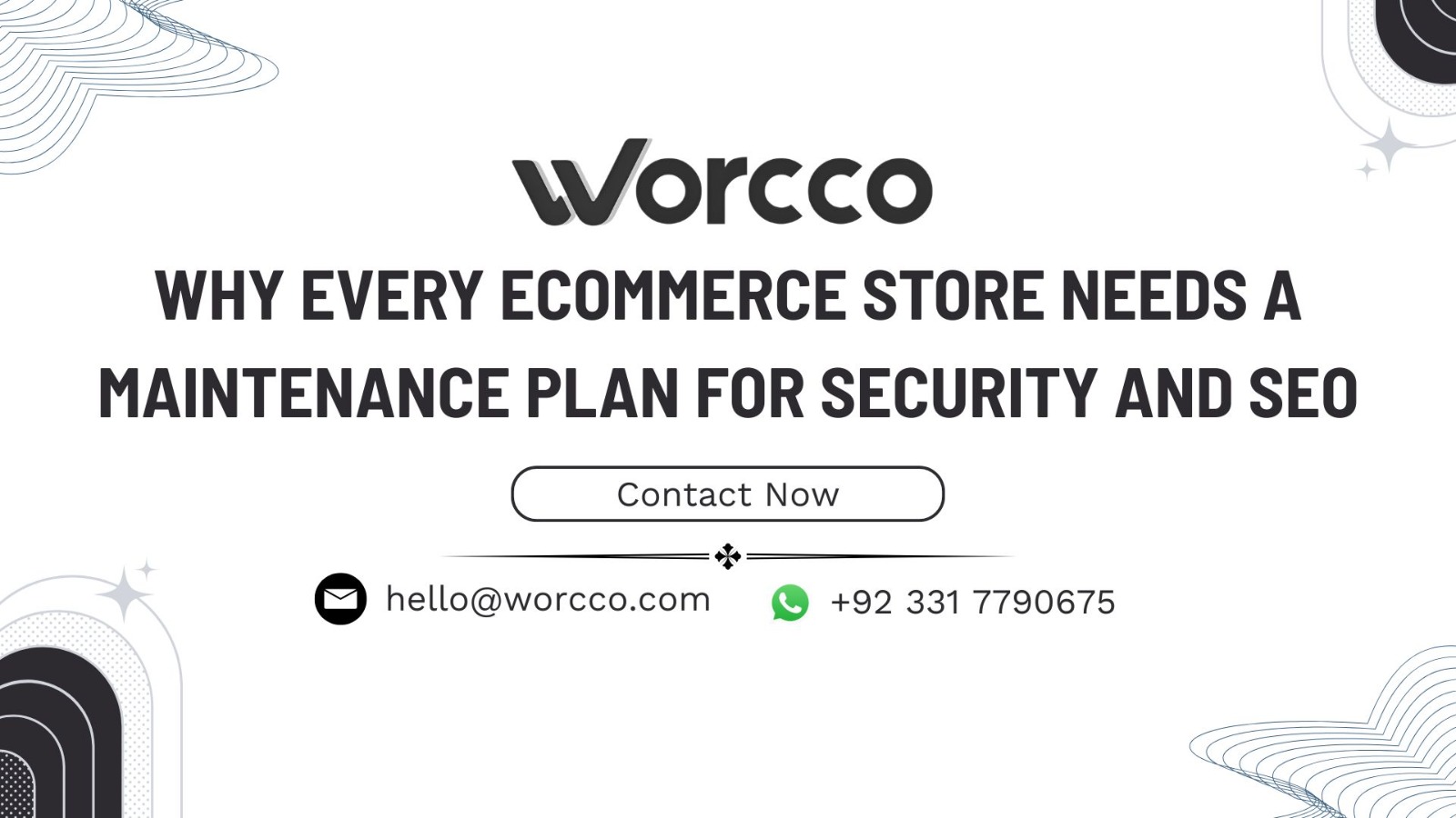 Why Every Ecommerce Store Needs a Maintenance Plan for Security and SEO